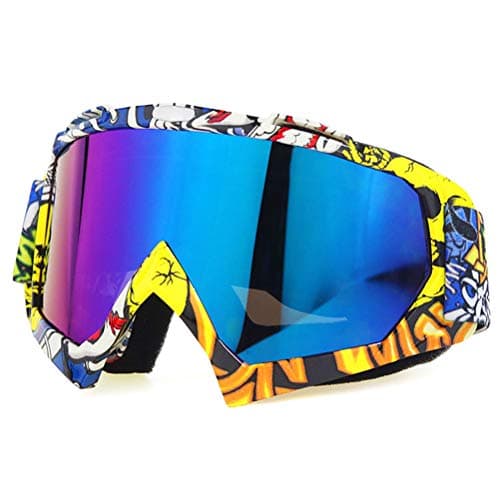 Image of Yunobi Motocross Goggles - Motobike Riding Glasses Goggles Windproof Protective Glasses Motorbike Dirt Bike ATV for Adult and Youth