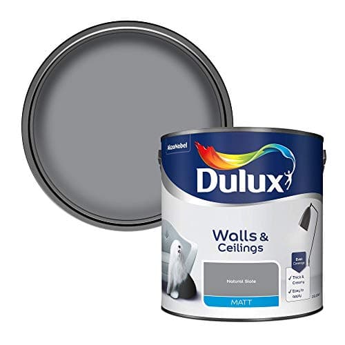 Image of Dulux Du Matt, Natural Slate, 2.5 l (Pack of 1)
