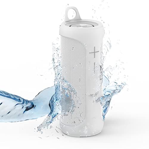 Image of Hama 2-in-1 Bluetooth Speaker - Twin 3.0 Wireless, Floating Music Box, IP67 Waterproof, 30W (Separable Speaker Set, 10 Hour Battery, Stereo) White
