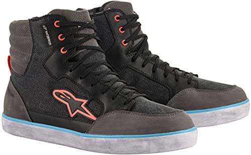 Image of Alpinestars J-6 Canvas Waterproof Motorcycle Shoes, Black, 7 UK