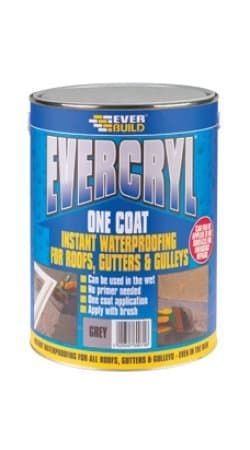 Image of Evercryl One Coat Black 5kg by Everbuild