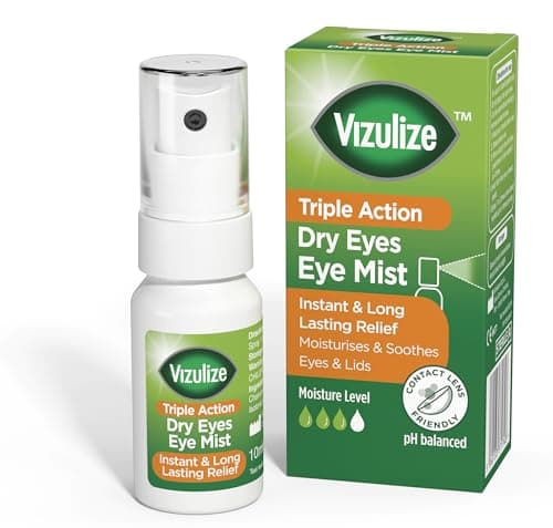 Image of Vizulize Triple Action Soothing Relief Dry Eye Mist, 10ml