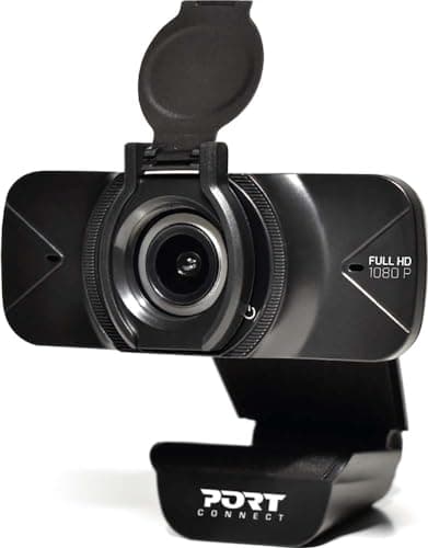 Image of Port Designs HD 1080 Webcam with built in noise cancelling microphone