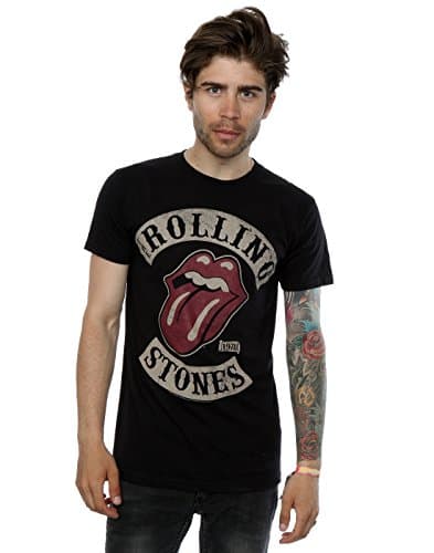 Image of Rolling Stones Men's Tour 78 Mens Blk Ts Short Sleeve T-Shirt, Black, Large