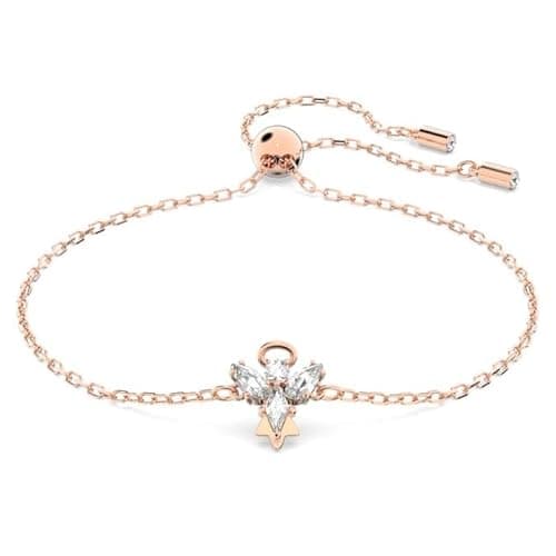 Image of Swarovski Womens Magic bracelet Angel White Rose gold-tone plated 5646740