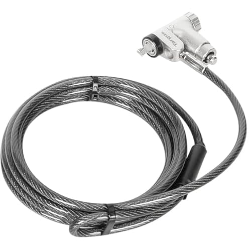 Image of Targus Laptop Lock DEFCON Ultimate Universal Keyed Cable Lock with Adaptable Lock Head