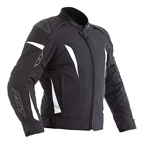 Image of RST GT Ladies Motorcycle Textile Jacket, black/white, S