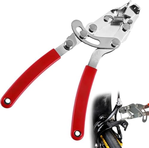 Image of Hominas Bikes Brake Cable Puller Pliers, Bikes Cable Puller Professional Brake Shifter Gear Cable Caliper Tension Puller Plier for Adjusting Brakes, Gears, and Derailleur Cables