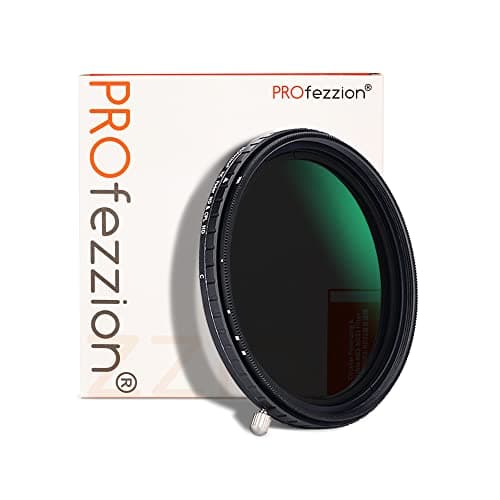Image of PROfezzion 2 in 1 77mm ND Filter & CPL Polarising Filter for Canon 5D Mark IV III EOS 6D 6D II + EF 24-105mm or 24-70mm f4L Kit Lens for Nikon D750 D780 + AF-S 24-120mm f4G Kit Lens & More 77mm Lens