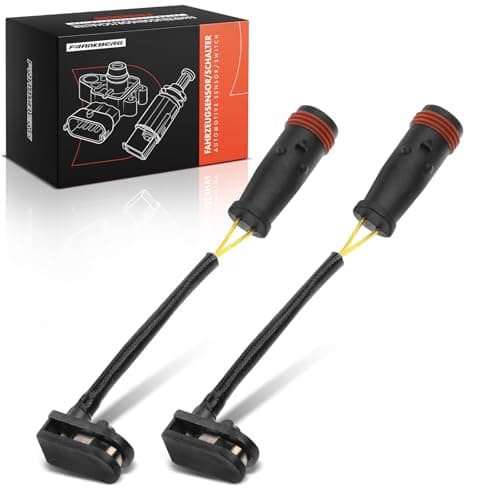 Image of Frankberg 2x Brake Pad Wear Sensor Brake Pad Wear Indicator Front Axle Compatible with B906 2006-Today Viano/Vito W639 2003-2014 C.r.a.f.t.e.r 30-35 2E 2F 2006-2016