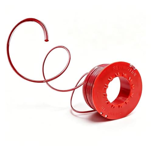 Image of Strimmer Spool Replacement for Flymo FLY031 5131106090 599431890, Trimmer Line & Spool Parts Compatible with Flymo ET21 Mini Trim ST, Strimmer Wire for McCulloch MT21