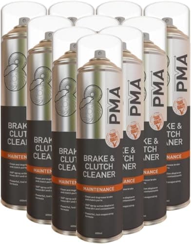 Image of Parts Panel PMA Brake & Clutch Cleaner 600ml – Pack of 10 Trade Quality Solvent Degreasers