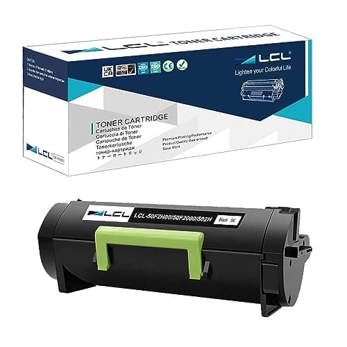 Image of LCL 50F2H00 5000pages Toner Cartridge Replacement for Lexmark 50F2H00 50F0HA0 50F2000 50F200E 502 502E 502H for Lexmark MS310d MS310dn MS312DN MS410d MS410dn MS415DN MS510dn MS610DN MS610DTN 1PK