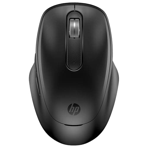 Image of HP 510 Ultra-Fast Rechargeable Wireless Mouse | Ultra-fast Rechargeable Supercapacitor | 1 Month of Usage from a 3-Minute Charge | 2.4 GHz Wireless | 4000 DPI Sensor | 4 Programmable Buttons | Black
