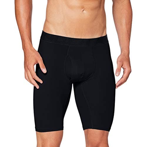 Image of Under Armour UA Tech Mesh 2 Pack, Sports Underwear, Boxer Briefs Men, Black (Black/Black (001)), XL