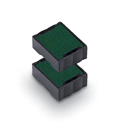Image of Trodat Replacement Ink Pads 6/4921 - Pack of 2 - Green Ink - For The Printy 4921