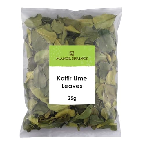Image of Dried Kaffir Lime Leaves 25g by Manor Springs