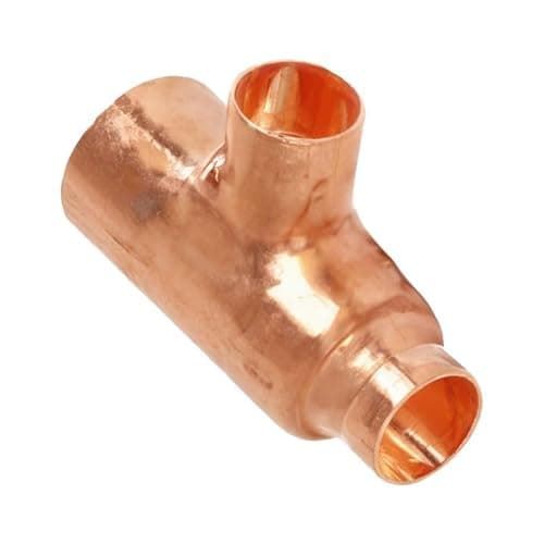 Image of 22mm x 15mm x 15mm Reducing Tee - End Feed - Bag of 2