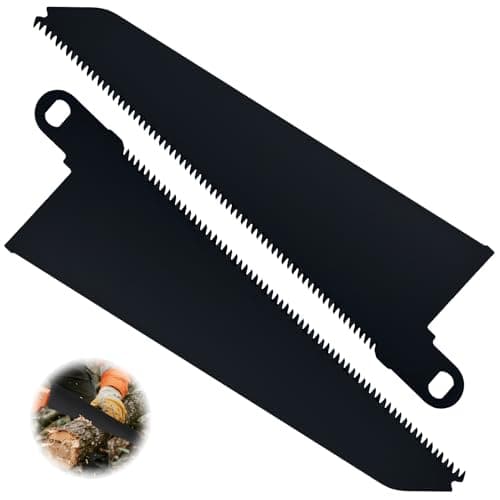Image of Reciprocating Saw Blades Carbon Steel Saw Blades 2 Pack, Compatible with Black & Decker Piranha Scorpion Saws - Cuts Wood, Plastic & Chipboard