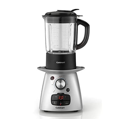 Image of Cuisinart Soup Maker Plus | Saute, Cook, Stir, Blend | Silver | SSB3U