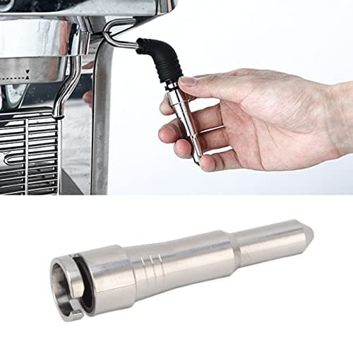 Image of BAFOVY Coffee Machine Steam Nozzle, 304 Stainless Steel High Temperature Resistant Milk Frother Steam Spout for DeLonghi ECP3420 EC680 EC9335 9665 ECP310 330 EC685 ECAM22.110.SB