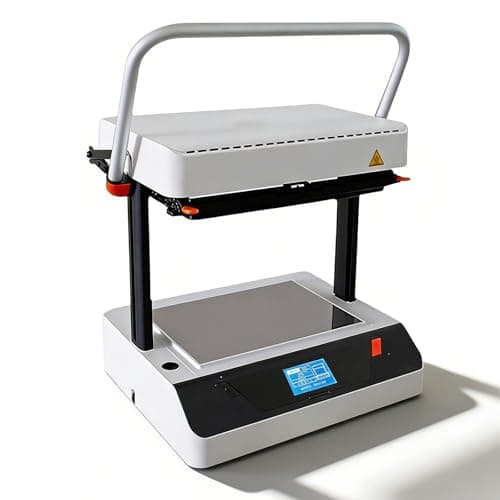 Image of Desktop Vacuum Forming Machine with LCD Interface, 330x250mm Film Size for Agriculture, Culinary Arts, and Product Design
