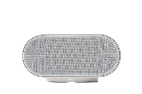 Image of Denon Home 600 Flagship Smart Bluetooth Speaker, Wireless, HEOS Multiroom Streaming, Dolby Atmos Music, Built-in Subwoofers, AirPlay 2, Premium High-Resolution Speaker - Stone