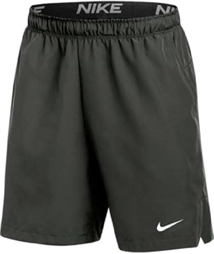 Image of Nike Mens Shorts Dri-Fit Flex Woven Shorts 7inch (US, Alpha, XX-Large, Regular, Regular, Anthracite)