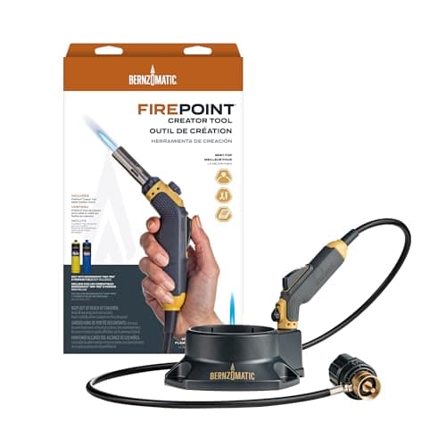 Image of Bernzomatic FirePoint Creator Tool, Precision Flame Hand Torch for use with Bernzomatic MAP-Pro or Propane Fuel