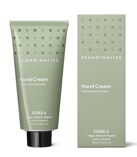 Image of Skandinavisk FJORD Hand Cream, Scent Notes: Green Apple, Pear Blossom, Orchard Fruits and Redcurrants, Vegan Formula, 75 ml