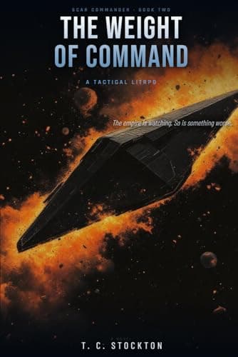 Image of The Weight of Command: A Tactical Military Science Fiction LitRPG (Scar Commander Book 2)
