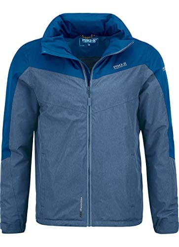 Image of PRO-X elements James Men's Jacket, mens, Jacket, 7215, Coronet Melange - Poseidon, XL