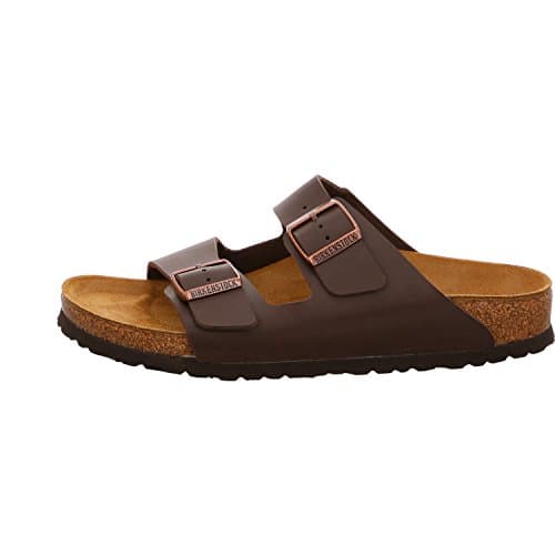 Image of Birkenstock Arizona Mules/Clogs Men Brown - 10.5 - Mules Shoes