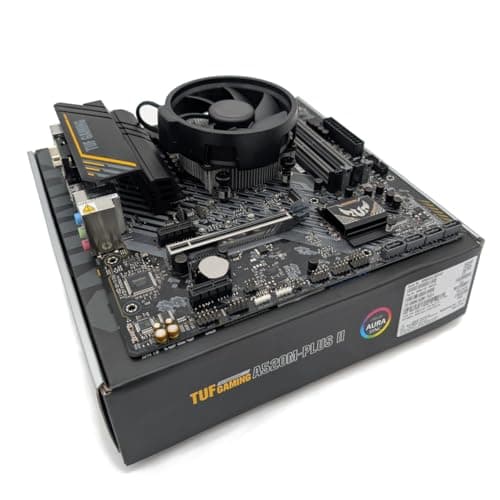 Image of Ryzen 7 5700X 3.4Ghz (Turbo 4.6Ghz) 8 Core 16 Thread CPU, TUF GAMING A520M-PLUS II Motherboard Pre-Built Bundle NO RAM