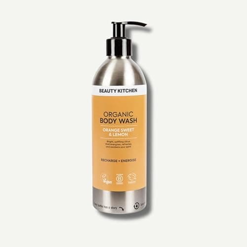 Image of Beauty Kitchen - Organic Castile Body Wash – Orange Sweet & Lemon Essential Oils for Energising and Refreshing Cleansing – Vegan, Natural & Sulphate-Free – 500ml