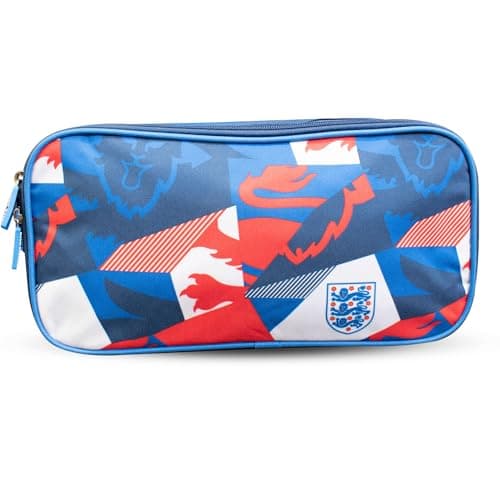 Image of Hy-Pro England FA Boot Bag - Officially Licensed Shoe Bag with Carry Handle - Durable Bootbag for Rugby & Football Boots, Sports & Travel Use - England FA Merchandise & Gift Idea