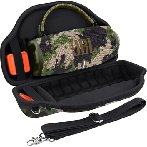 Image of co2CREA Hard Carrying Bag Storge Case for JBL Charge 6 Portable Wireless Bluetooth Speaker with Detachable Shoulder Strap,Case Only
