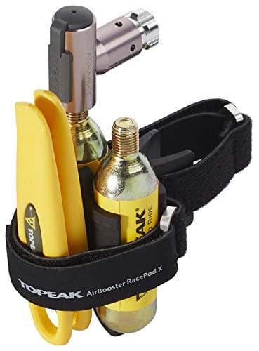 Image of Topeak Unisex Adult AirBooster Race Pod X Cartrige Pump - Black, 12.3 x 10 x 6 cm