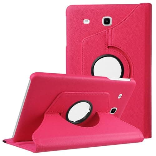 Image of 360 Rotating Leather Case Cover For Samsung Galaxy Tab 3 Lite 7.0 Inch SM-T110 PINK