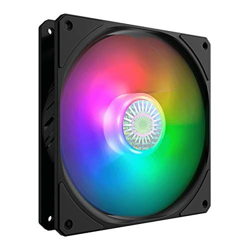Image of Cooler Master SickleFlow 140 ARGB Case & Cooling Fan - ARGB Motherboard Compatible, Translucent Air Balance Blades, 67 CFM, 2.25 mmH2O, 10 to 27 dBA