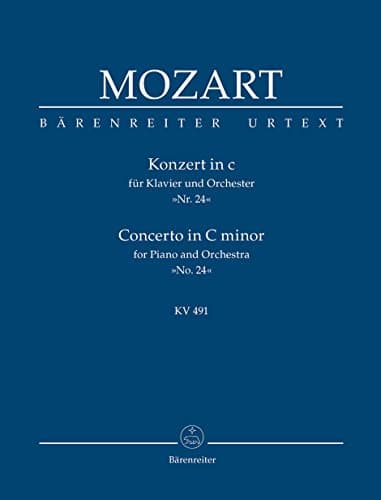 Image of Concerto for Piano No.24 in C minor K.491 (Study Score)