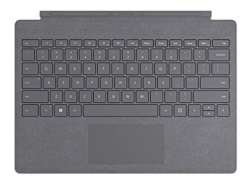 Image of Microsoft Surface Pro Signature Type Cover mobile device keyboard AZERTY Belgian Charcoal
