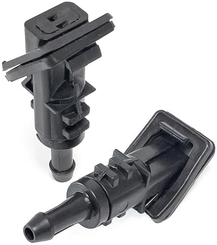 Image of Click&Fit Windscreen Washer Nozzles Compatible with Kia Ceed from 2006 to 2012, Hyundai i30, Elantra Touring – Screen wash Wiper Spray Jets Replaces 986301H510, 986302L100, 2-Pack
