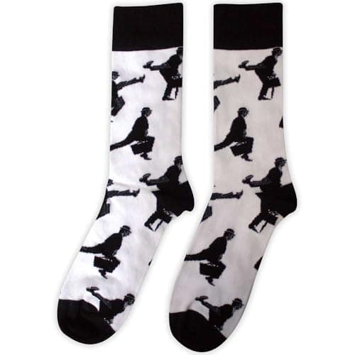 Image of Rock Off officially licensed products Monty Python Silly Walks Ankle Socks One Size