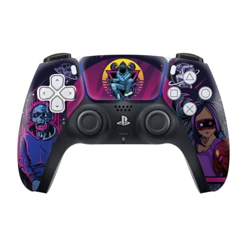 Image of PS5 Controller Skin - Premium 3M™ Vinyl Decal, Bubble-Free Application, Scratch-Resistant, Easy Peel & Residue-Free, Custom Gaming Sticker for DualSense, Gift-Ready Packaging (Cosmic)