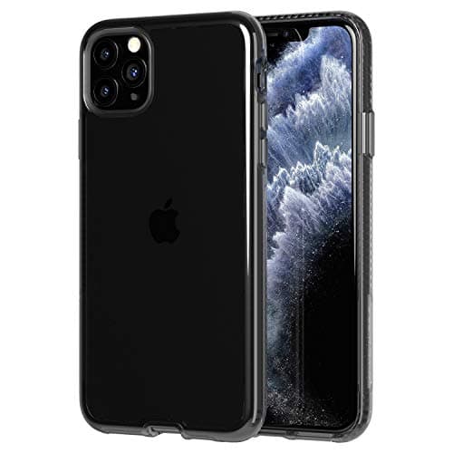Image of Tech21 T21-7278 Protective Apple iPhone 11 Pro Max Case Slim Tinted Back Cover - Pure Tint - Carbon