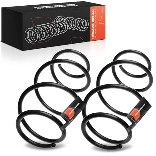 Image of Frankberg 2x Coil Spring Front axle Compatible with F23 F34 F30 F35 F80 F31 2011-Today Replace# 31336851717