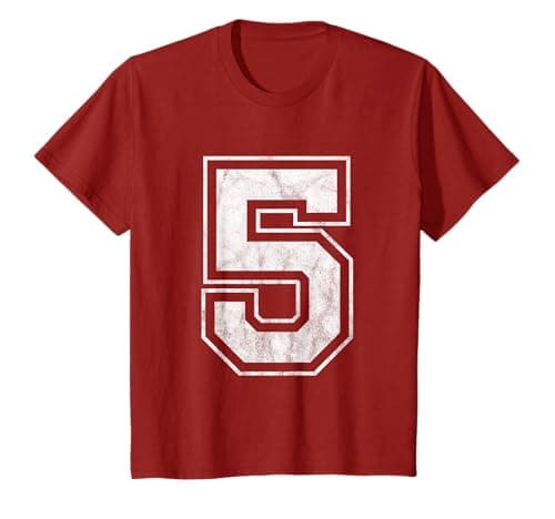 Image of Number 5 T-Shirt