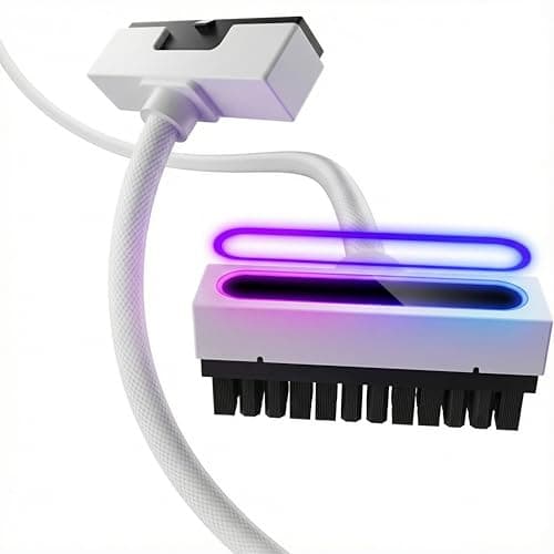 Image of AsiaHorse Hydrus 24-Pin ATX Extension Cable, PSU Motherboard Power Cable, 18AWG Sleeved, 5V 3-Pin ARGB Sync - White