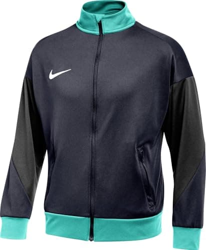 Image of Nike FD7685-453 Dri-FIT Academy Pro 24 Track Jacket K Jacket Unisex OBSIDIAN/BLACK/HYPER TURQ/WHITE Size L